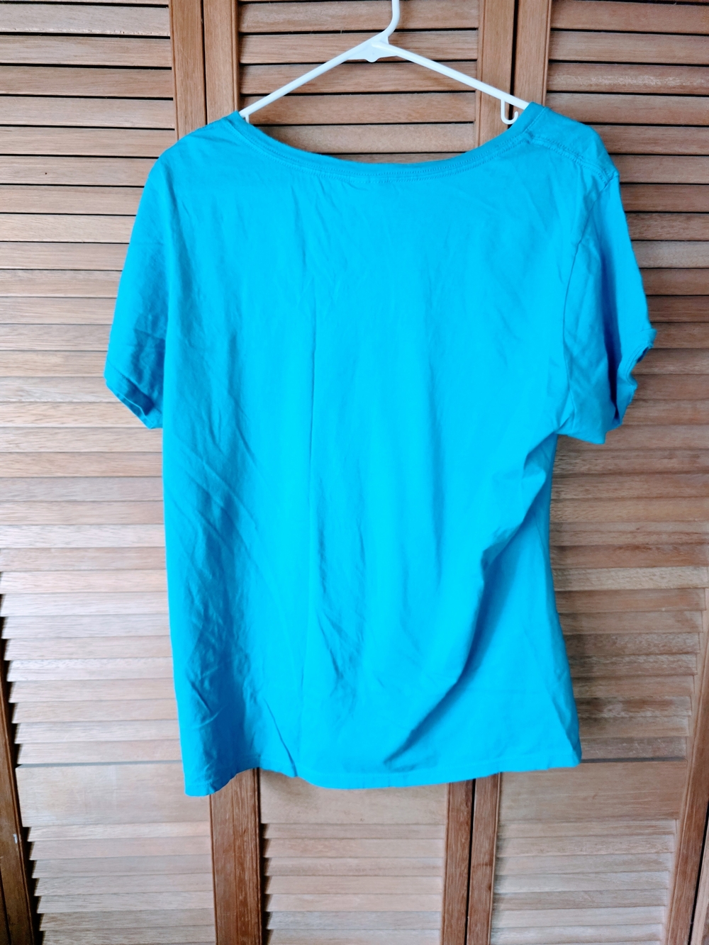 Port & Company Fan Favorite XXL Bright Teal Tee - Picture 5 of 5
